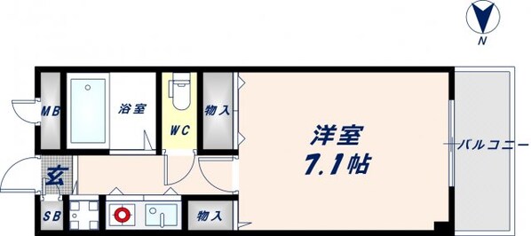 サンモールの物件間取画像